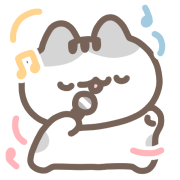LAZYFATNEKO อิโมจิแอนิเมชัน 2 ₍^. ̫.^₎ รูปที่ 39