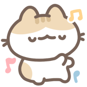 LAZYFATNEKO อิโมจิแอนิเมชัน 2 ₍^. ̫.^₎ รูปที่ 40