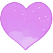 อิโมจิไลน์ Purple Heart Soft Emoji