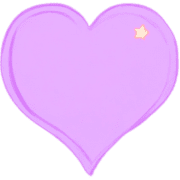 อิโมจิไลน์ Purple Heart Soft Emoji