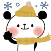 อิโมจิไลน์ Winter Kawaii cute Emoji