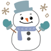 อิโมจิไลน์ Winter Kawaii cute Emoji