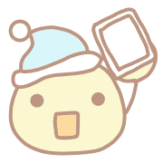 อิโมจิไลน์ Soft pastelcolored emoji Winter Story