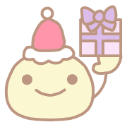 อิโมจิไลน์ Soft pastelcolored emoji Winter Story