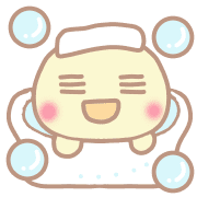 อิโมจิไลน์ Soft pastelcolored emoji Winter Story