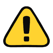 Caution/Warning/Contact Flashing Icons