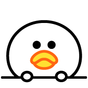 Animation Emoji of the round bird รูปที่ 8
