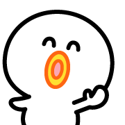 Animation Emoji of the round bird รูปที่ 9