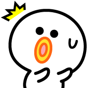 Animation Emoji of the round bird รูปที่ 23