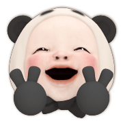 Panda Towel อิโมจิแอนิเมชัน