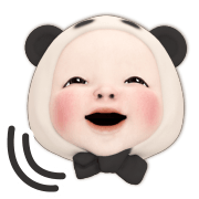 Panda Towel อิโมจิแอนิเมชัน รูปที่ 9