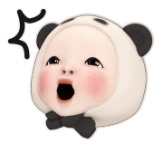 Panda Towel อิโมจิแอนิเมชัน รูปที่ 14
