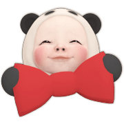 Panda Towel อิโมจิแอนิเมชัน รูปที่ 31