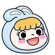Rosie the hopping bunny อิโมจิดุ๊กดิ๊ก 4