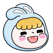 Rosie the hopping bunny อิโมจิดุ๊กดิ๊ก 4