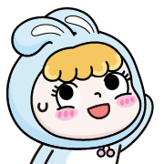 Rosie the hopping bunny อิโมจิดุ๊กดิ๊ก 4 รูปที่ 12