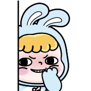 Rosie the hopping bunny อิโมจิดุ๊กดิ๊ก 4 รูปที่ 27