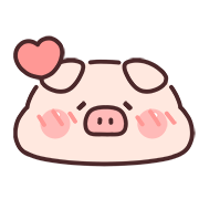 เจ้าหมูน้อย Lazynfatty อิโมจิแอนิเมชัน 2
