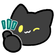 แมวดำน่ารักจัง!