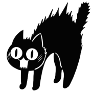 Move! Loose Emoji of a black cat. รูปที่ 5