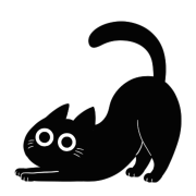Move! Loose Emoji of a black cat. รูปที่ 7