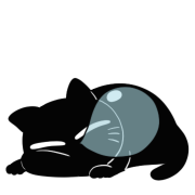 Move! Loose Emoji of a black cat. รูปที่ 13