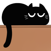 Move! Loose Emoji of a black cat. รูปที่ 25