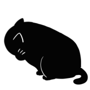 Move! Loose Emoji of a black cat. รูปที่ 26