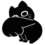 Move! Loose Emoji of a black cat. รูปที่ 27