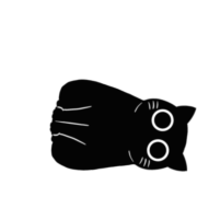 Move! Loose Emoji of a black cat. รูปที่ 33