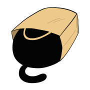 Move! Loose Emoji of a black cat. รูปที่ 36
