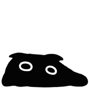 Move! Loose Emoji of a black cat. รูปที่ 38