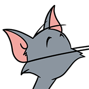 Tom and Jerry Animated Action Emoji
