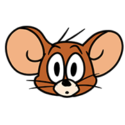 Tom and Jerry Animated Action Emoji รูปที่ 16