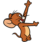Tom and Jerry Animated Action Emoji รูปที่ 21