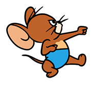 Tom and Jerry Animated Action Emoji รูปที่ 22