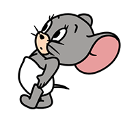 Tom and Jerry Animated Action Emoji รูปที่ 28
