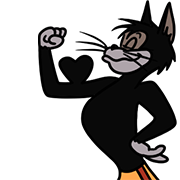 Tom and Jerry Animated Action Emoji รูปที่ 34