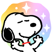 Snoopy อิโมจิเส้นชัดเตะตา! รูปที่ 8