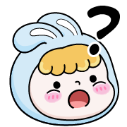 Rosie the hopping bunny อิโมจิ 5