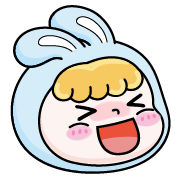 Rosie the hopping bunny อิโมจิ 5