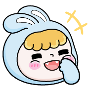 Rosie the hopping bunny อิโมจิ 5 รูปที่ 14