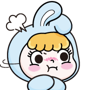 Rosie the hopping bunny อิโมจิ 5 รูปที่ 21