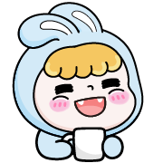 Rosie the hopping bunny อิโมจิ 5 รูปที่ 34
