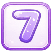 อิโมจิ : ตัวเลขสายหวาน สีสดใส รูปที่ 27