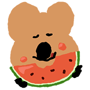 QUOKKA 和 BOBO 的夏日消暑指南 – LINE表情貼 預覽 6