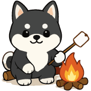 Kawaii Kuroshiba & Akashiba Summer Art รูปที่ 32