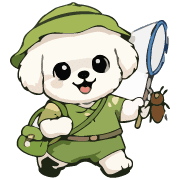 Fluffy White Maltipoo Holiday Dog Emoji รูปที่ 21