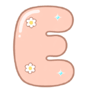 อักษรพาสเทลแสนหวาน (พร้อมไอคอนน่ารัก) รูปที่ 5