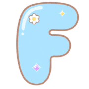 อักษรพาสเทลแสนหวาน (พร้อมไอคอนน่ารัก) รูปที่ 6